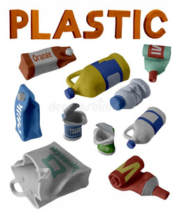 慘樣教育插畫 反思塑料制品的環(huán)保啟示